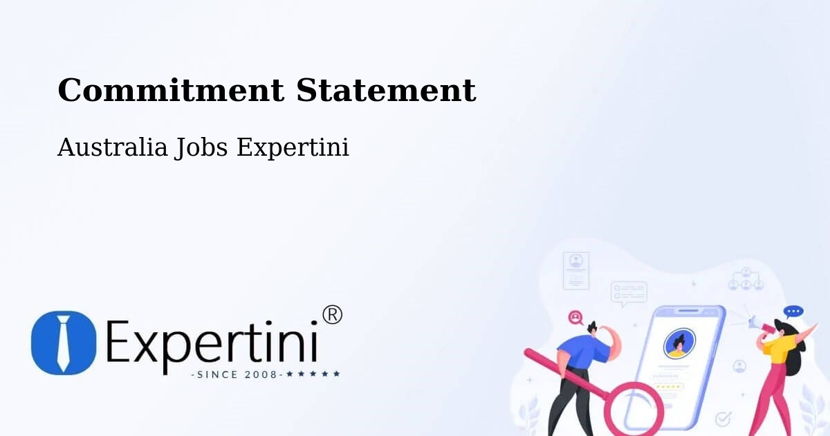 Commitment Statement - Australia Jobs Expertini